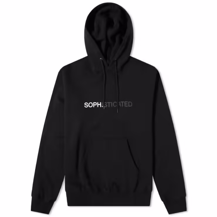 SOPHNET. Philosophy Hoody 'Black'