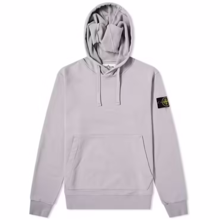 Stone Island Garment Dyed Hoody 'Powder'