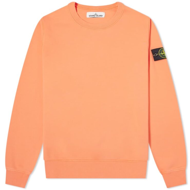 Stone Island Garment Dyed Sweatshirt 'Orange' – MRSORTED