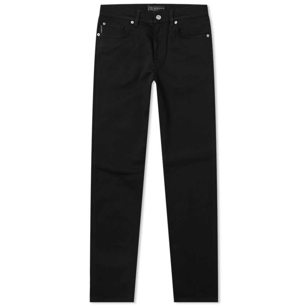 Versace Classic Straight Fit Jeans 'Black' | MRSORTED