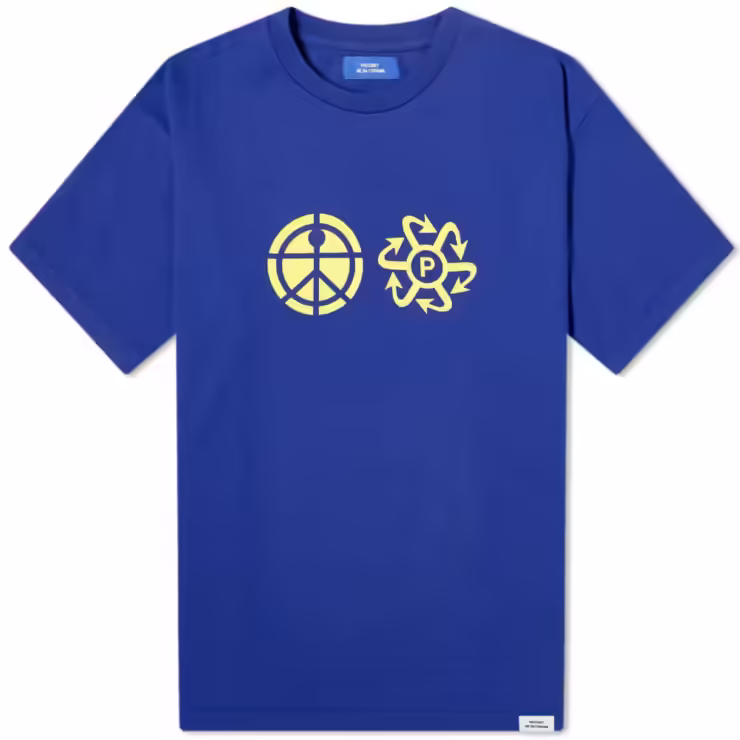 Rassvet Print Logo T-Shirt 'Blue'