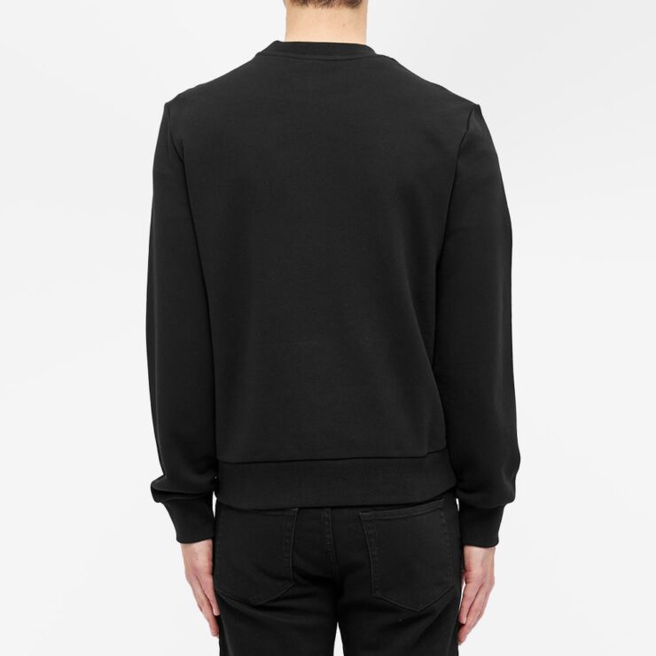 Moncler Outline Logo Sweatshirt 'Black' | MRSORTED