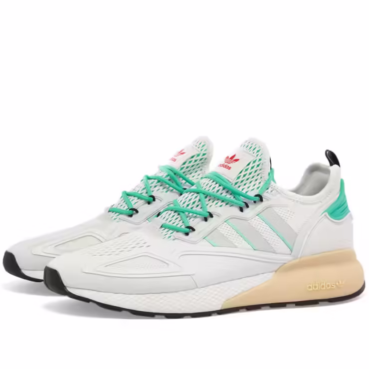 Adidas ZX 2K Boost 'White & Green'