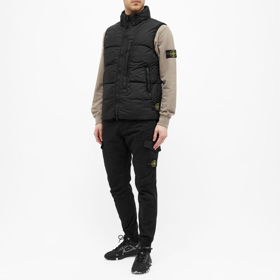 Stone Island Crinkle Reps Down Gilet