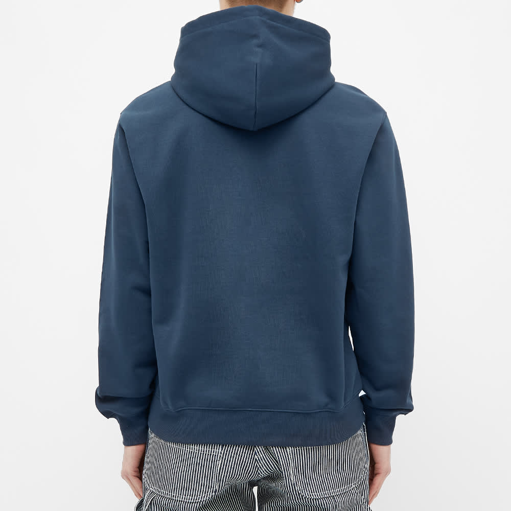 Carhartt WIP Embroidered Logo Hoody 'Admiral Blue' | MRSORTED