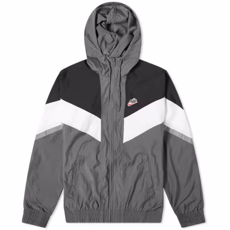 Nike Heritage Windrunner Jacket 'Grey & Black'