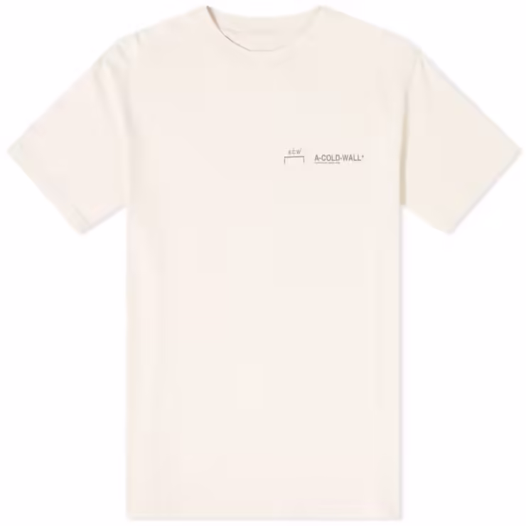 A-Cold-Wall* Logo T-Shirt 'Almond Milk'