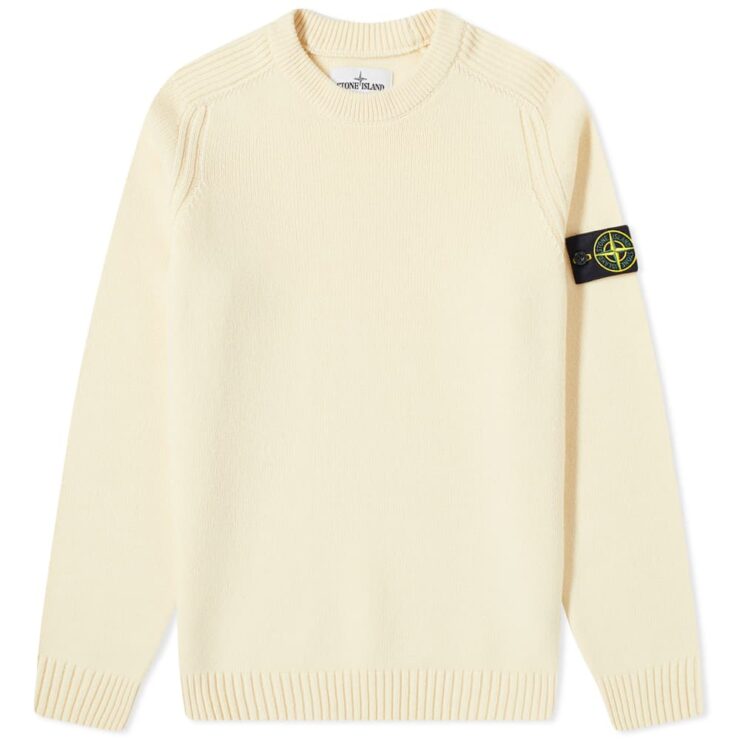 Stone island lambswool outlet jumper