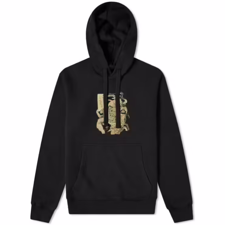 Maharishi Dragon's Journey Printed Hoody 'Black'