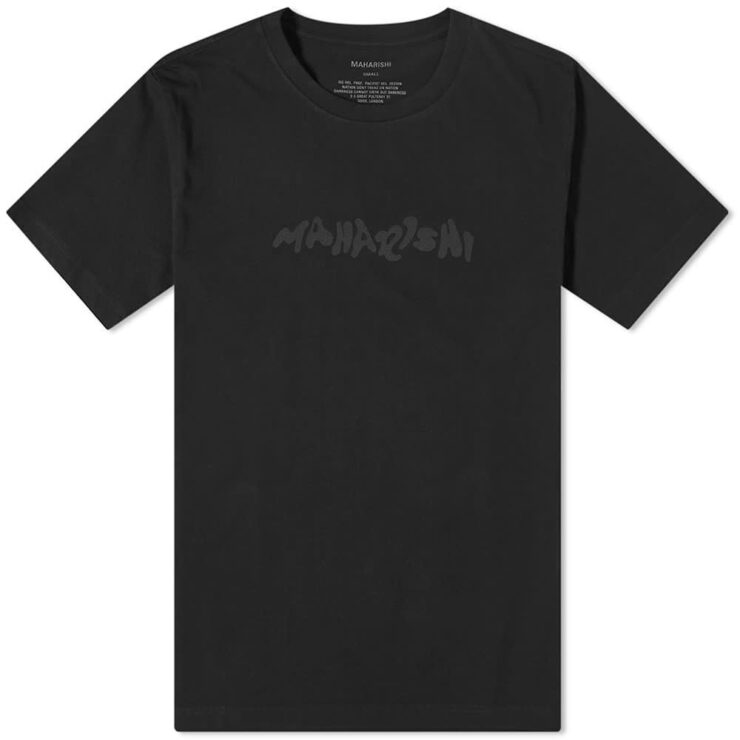 Maharishi Programma Tiger T-Shirt 'Black' | MRSORTED