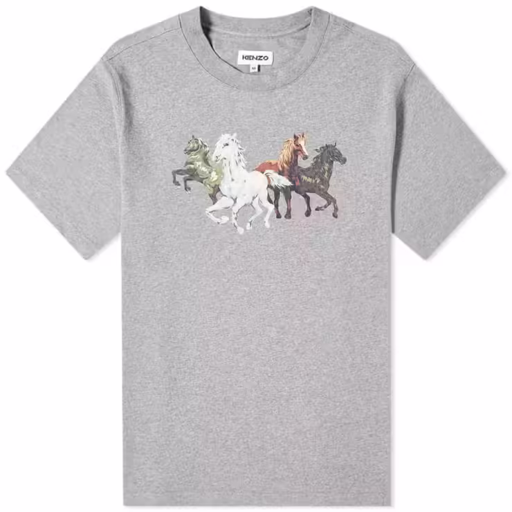Kenzo Horse T-Shirt 'Grey'