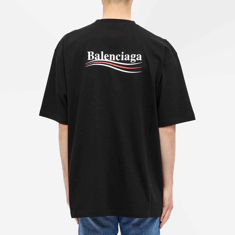Balenciaga Political Campaign Logo T-Shirt 'Black' | MRSORTED