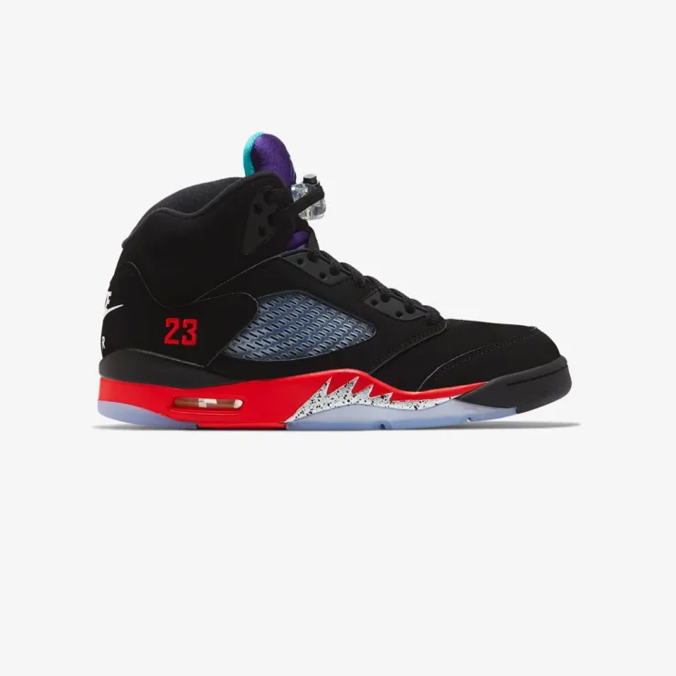 Air Jordan 5 Retro 'Black & New Emerald'