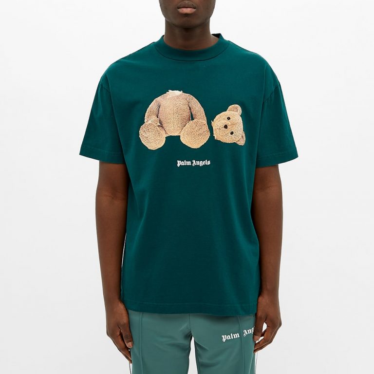 Palm Angels Kill The Bear T-Shirt 'Green' | MRSORTED