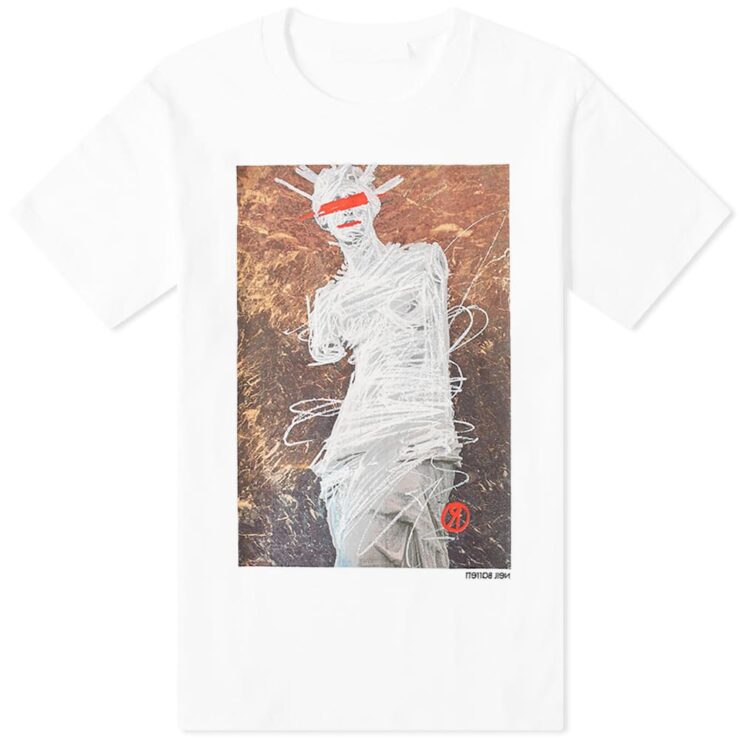 Neil Barrett Artist Venus de Milo T-Shirt 'White'