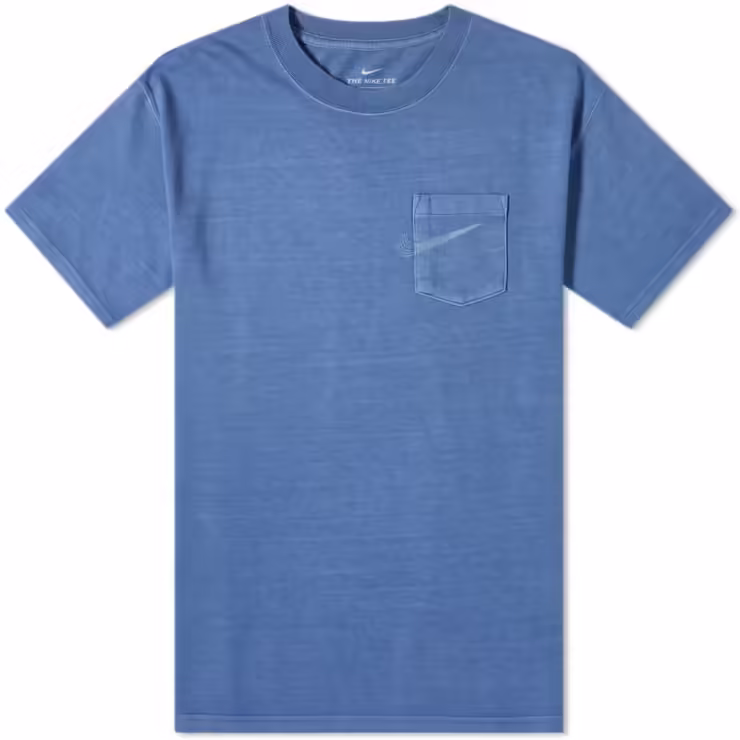 Nike SB Overdyed Pocket T-Shirt 'Mystic Navy'