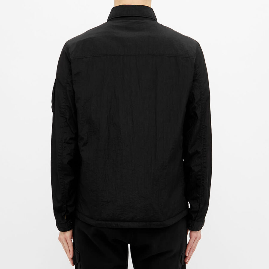 C.P. Company Nylon Zip Overshirt 'Black' | MRSORTED