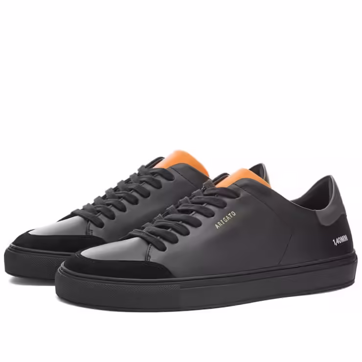 Axel Arigato Clean 90 Triple Sneakers 'Black & Orange'