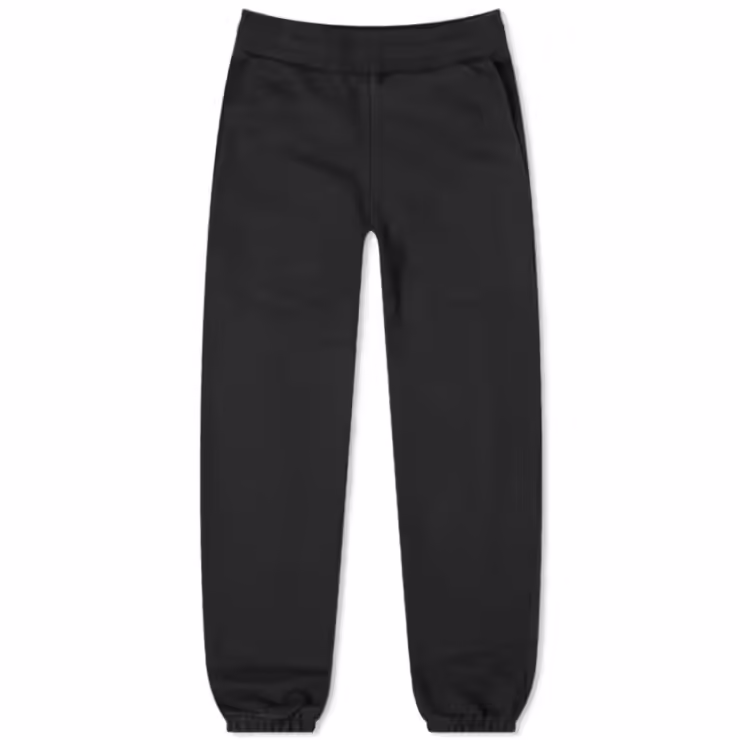Cole Buxton Garment Dyed Warm Up Sweatpants 'Black'