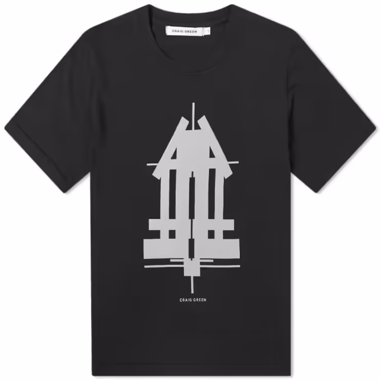 Craig Green House Sculpture T-Shirt 'Black'