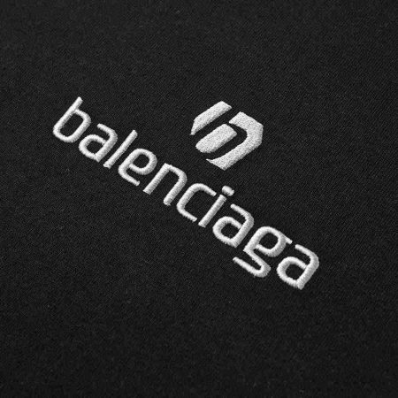 Balenciaga New Logo T-Shirt 'Black & White' | MRSORTED