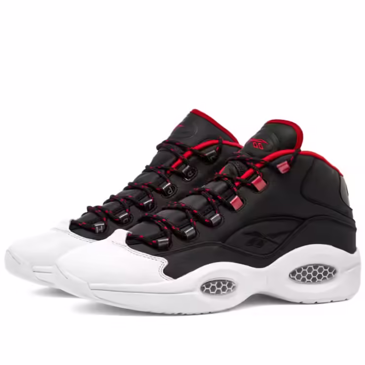 Reebok Question Mid Iverson x Harden 'White & Black'