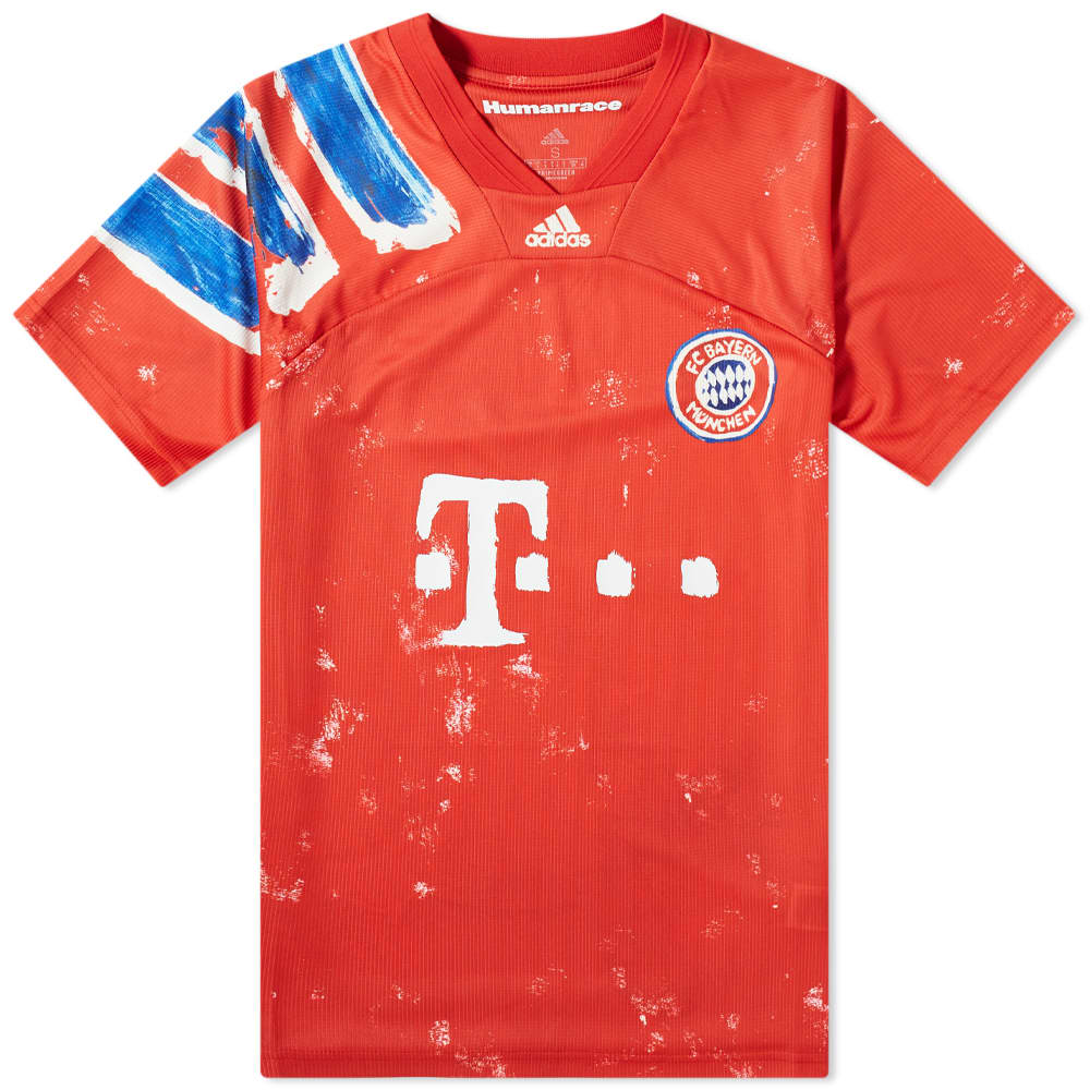 Adidas Bayern Munich x Human Race Football Club Jersey 'Red ...