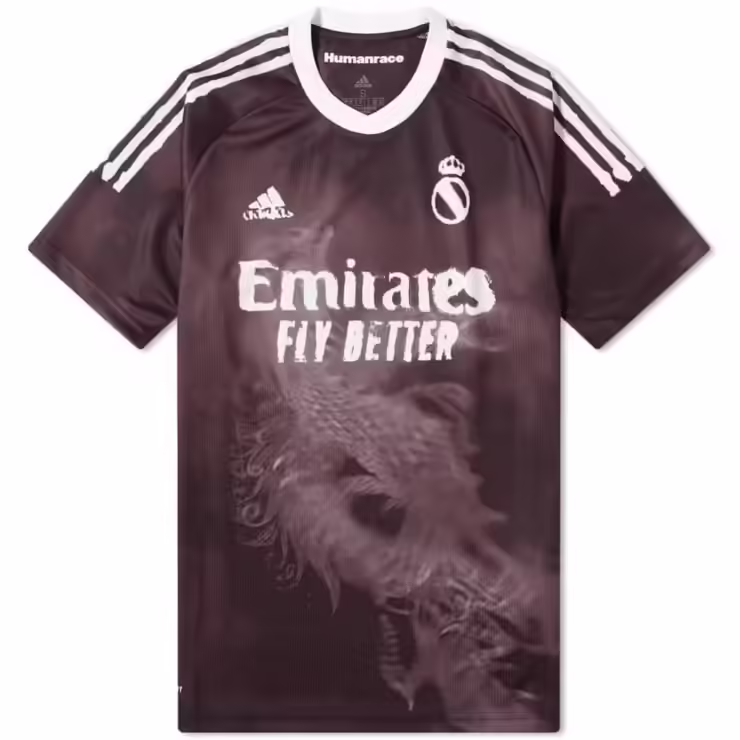 Adidas Real Madrid x Human Race Football Club Jersey 'Black'