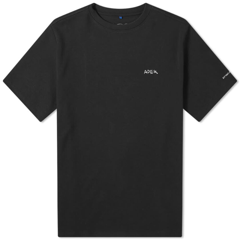 ADER-error Handwriting Logo T-Shirt 'Black' | MRSORTED