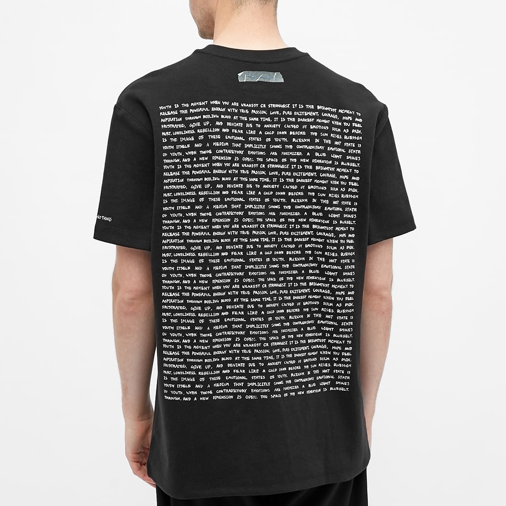 ADER-error Handwriting Logo T-Shirt 'Black' | MRSORTED