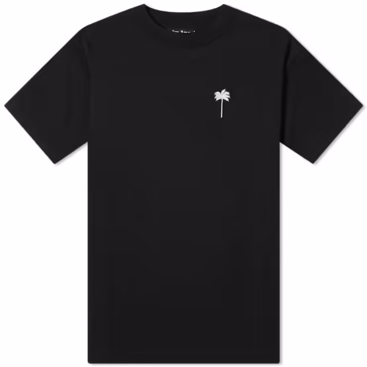 Palm Angels PXP Palm Logo T-Shirt 'Black'