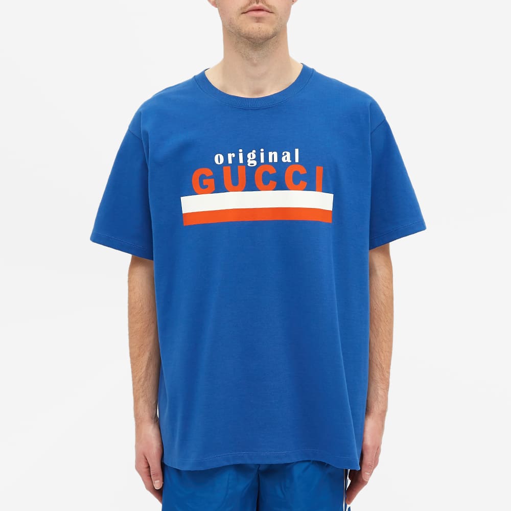 Gucci Original Print T-Shirt 'Blue' | MRSORTED