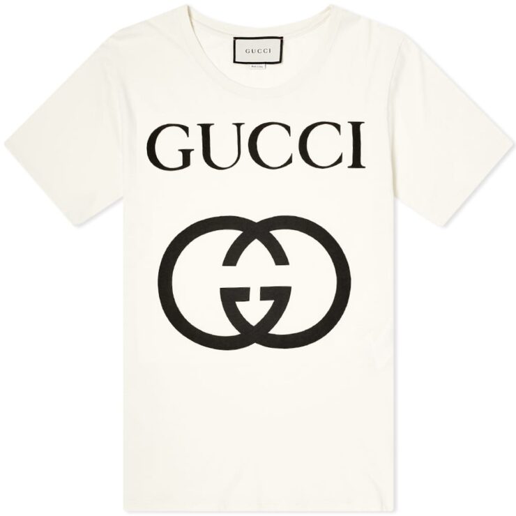 Gucci Interlocking Logo T-Shirt 'Off White' – MRSORTED