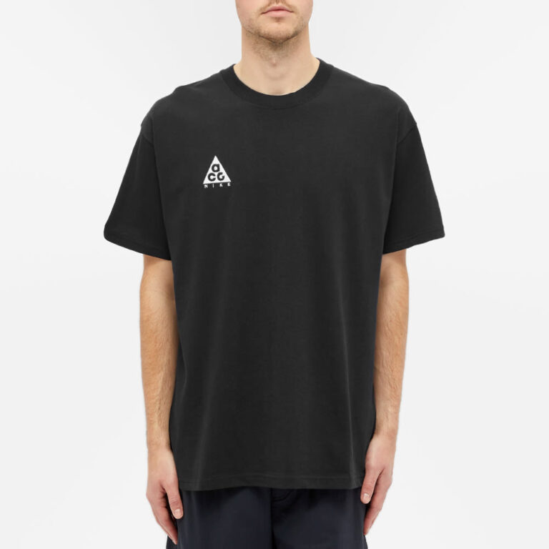 Nike ACG Logo T-Shirt 'Black & White' | MRSORTED