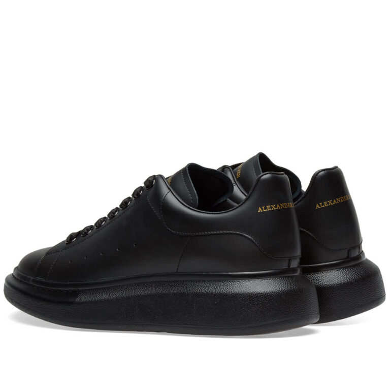 triple black alexander mcqueen sneakers