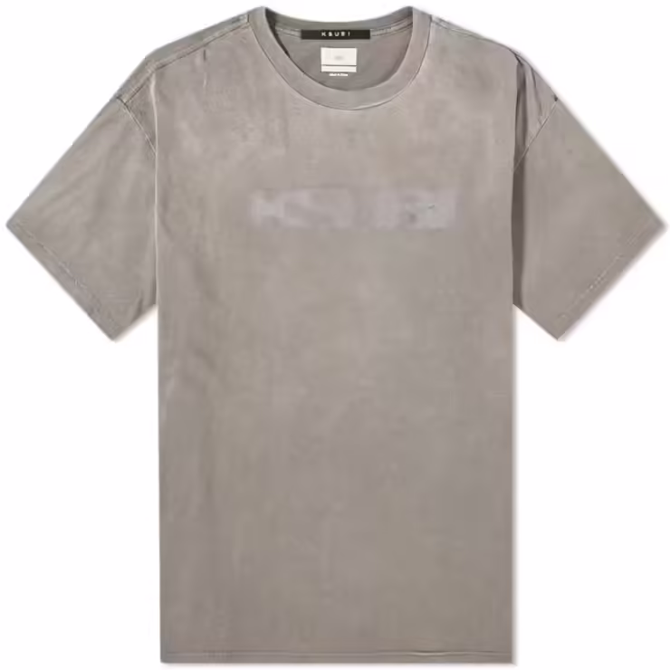 Ksubi Sign Of The Times Drifter T-Shirt 'Grey'