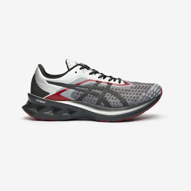 ASICS x SLAM JAM Novablast SPS 'Pure Silver & Black'