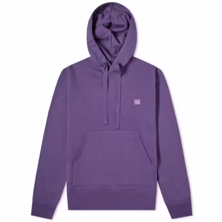 Acne Studios Ferris Face Hoody 'Purple'