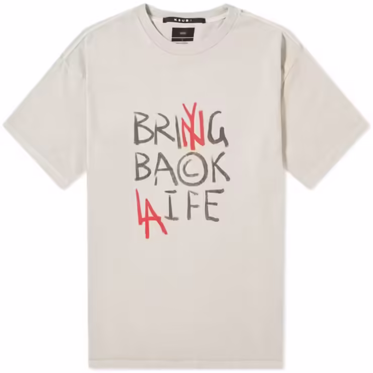 Ksubi Its Back Biggie T-Shirt 'Sand'