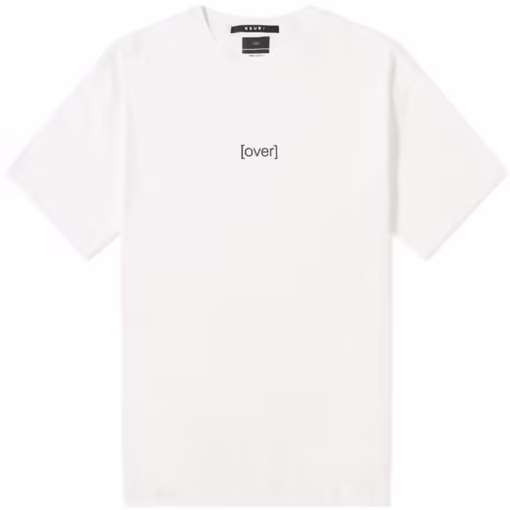 Ksubi Over Print Biggie T-Shirt 'White'