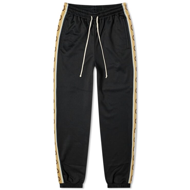 Gucci Technical Taped Logo Trackpants 'Black' | MRSORTED
