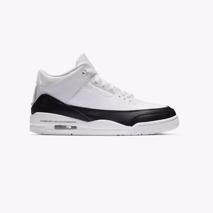 Air Jordan 3 x Fragment 'White'