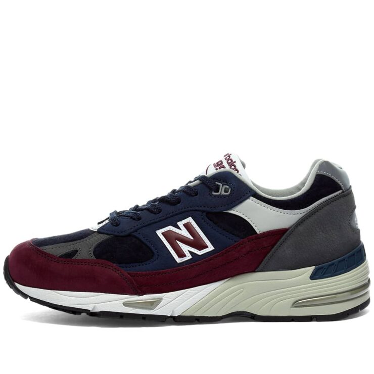 New Balance 991 Nu Block Navy Red MRSORTED