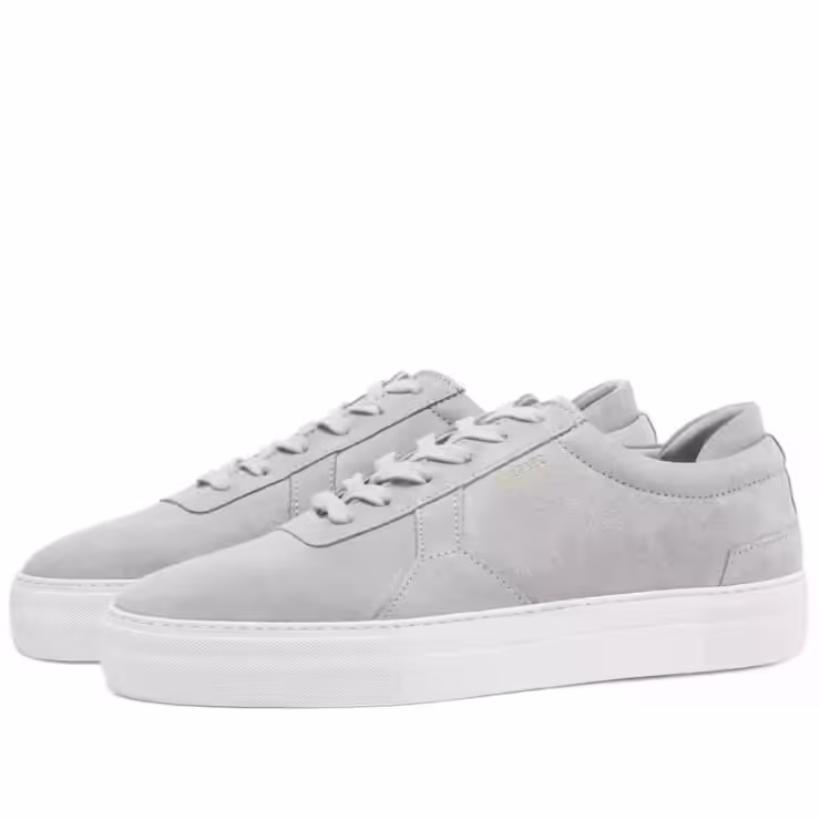 Axel Arigato Platform Suede Sneaker 'Light Grey'
