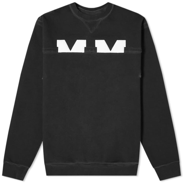 Maison Margiela 14 Split Logo Sweatshirt 'Black' – MRSORTED