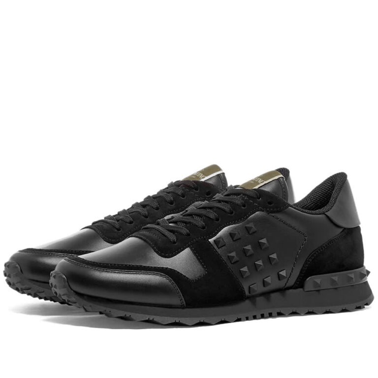 valentino rockrunner triple black
