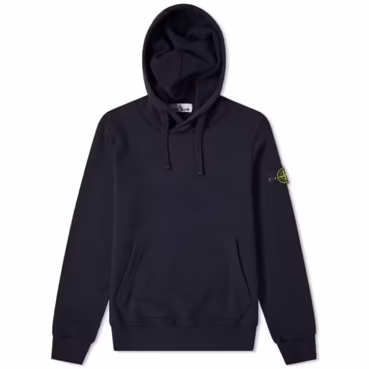 Stone Island Garment Dyed Hoody 'Navy'