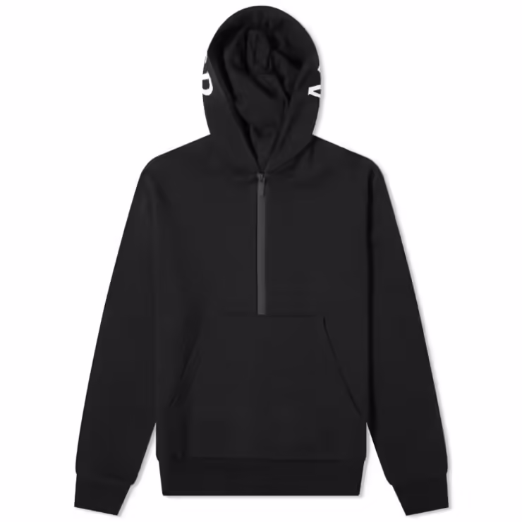 Moncler Half-Zip Hoody 'Black'