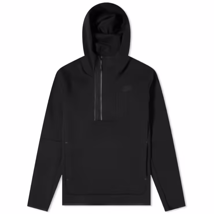 Nike Tech Fleece Half-Zip Hoody 'Black'