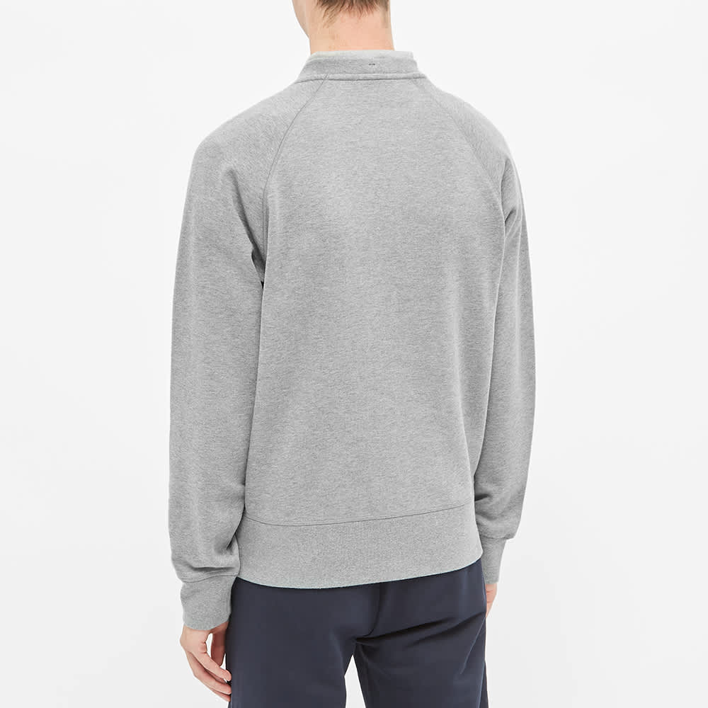 Moncler Grenoble Down Logo Sweatshirt 'Grey' | MRSORTED